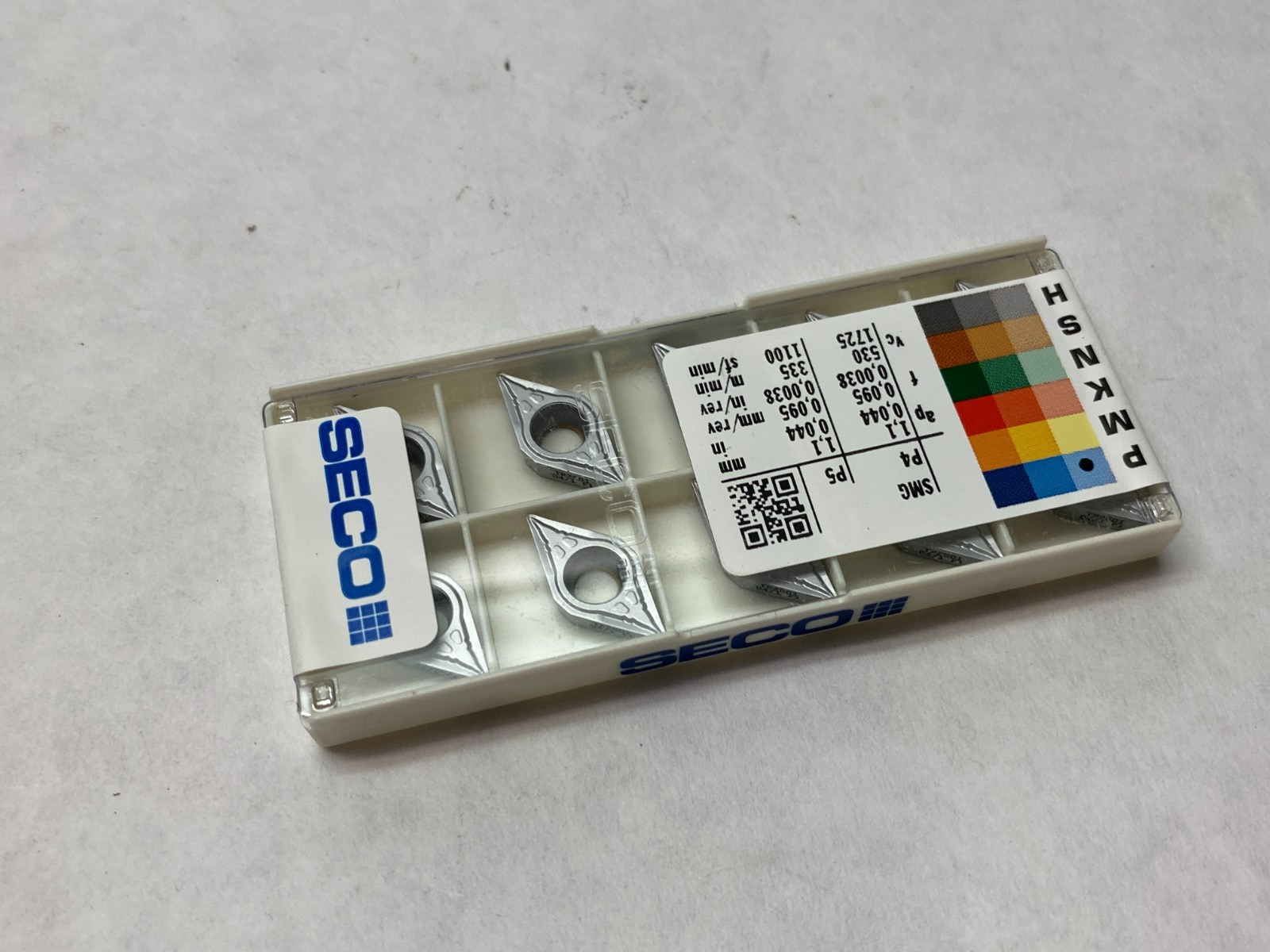 Seco DCMT11T304-F1, TP2501 DURTOMIC Insert for Turning DCMT32.51-F1 PKG OF 10 - Maverick Industrial Sales