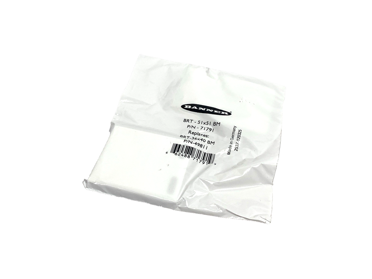 BRT-51X51BM | Banner Retroreflective Target, Square 51mm x 51mm 71791 LOT OF 5 - New - Maverick Industrial Sales