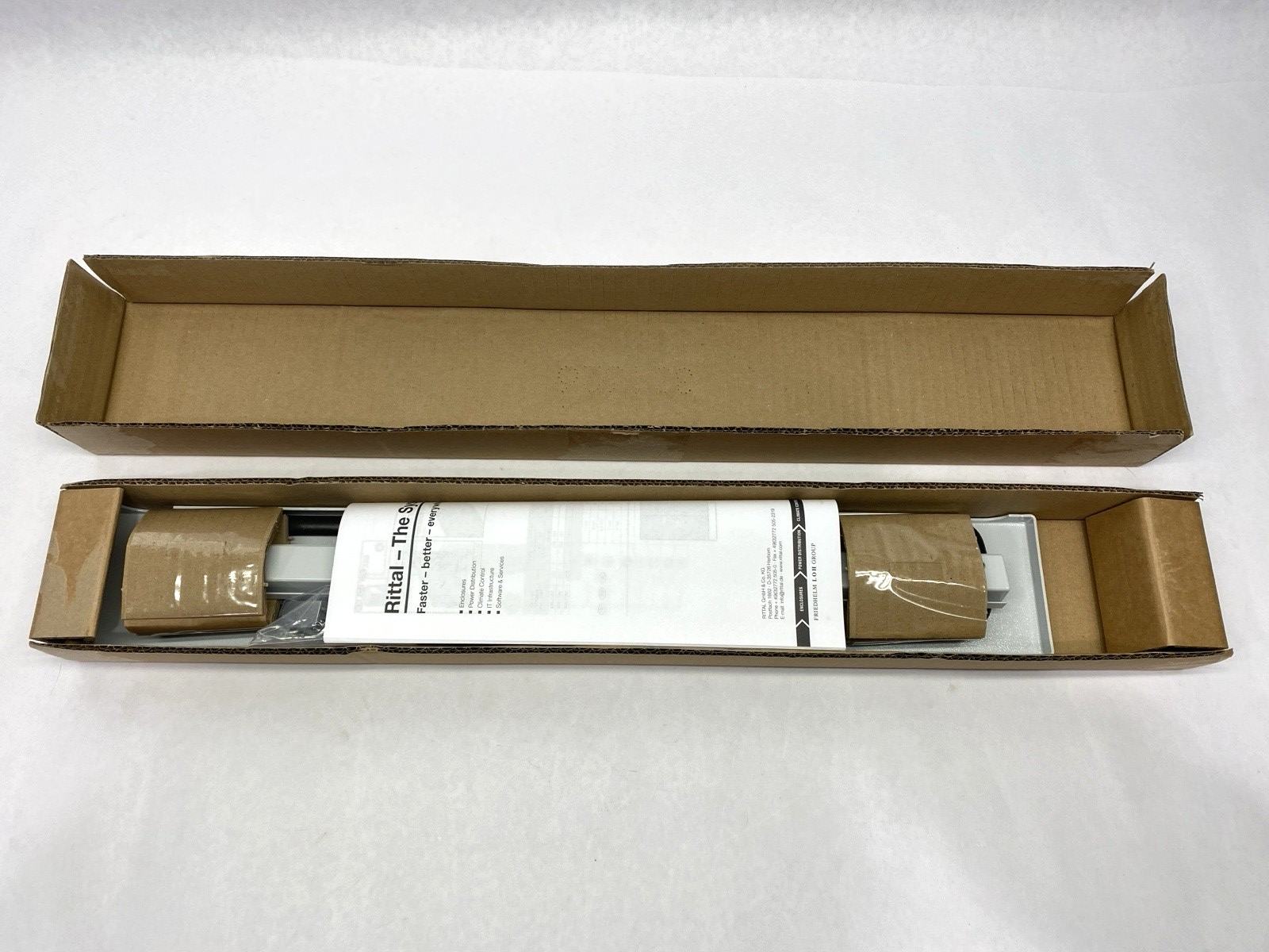 Rittal SV 9672.336 Front Trim Panel Bottom for TS IP54 600x100mm - Maverick Industrial Sales