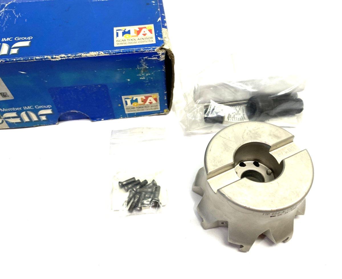 Iscar FTP D3,0-8-1,00-R-LN10 Indexable Face Mill 8-Tooth Coolant-Through 3197693 - Maverick Industrial Sales