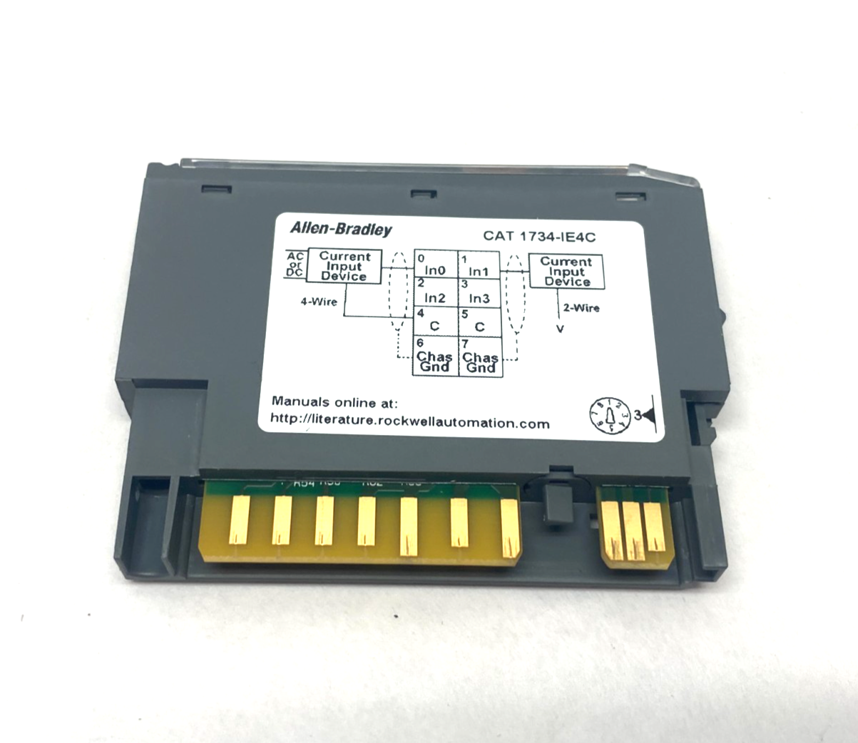 1734-IE4C | Allen Bradley Ser. C Point I/O High Density Current Input Module - New – Open box - Maverick Industrial Sales