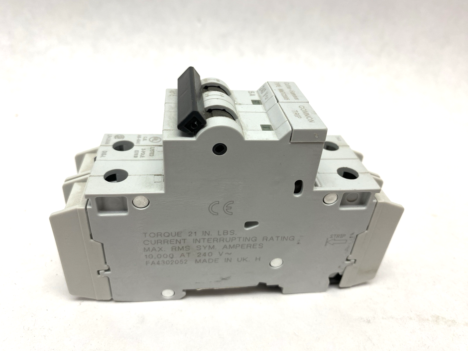 Cutler Hammer WMTC2005 5A Din Rail Mount Breaker - Maverick Industrial Sales