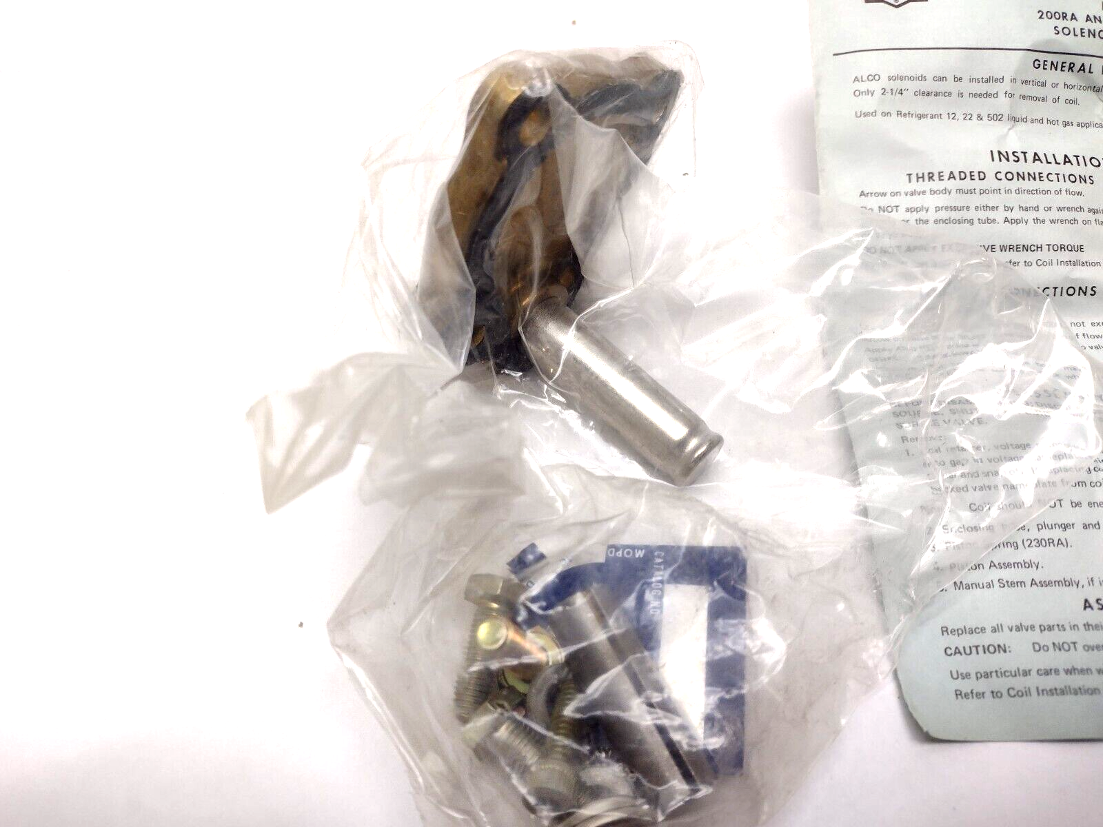 KS-30046 | Alco Controls Solenoid Valve Parts Kit - New – Open box - Maverick Industrial Sales