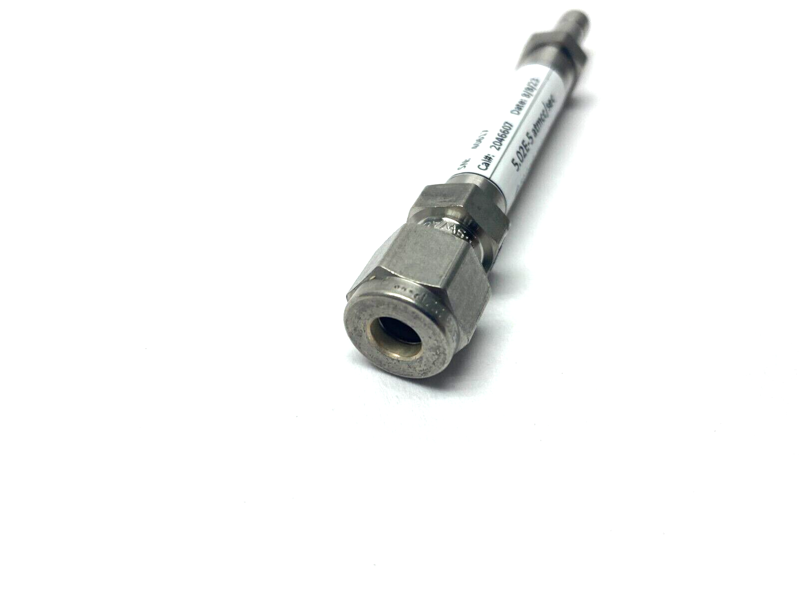 Inficon SPC-2017-G1 Helium Leak Detection Vacuum Jet Nozzle 5.02E-5 atmcc/sec - Maverick Industrial Sales