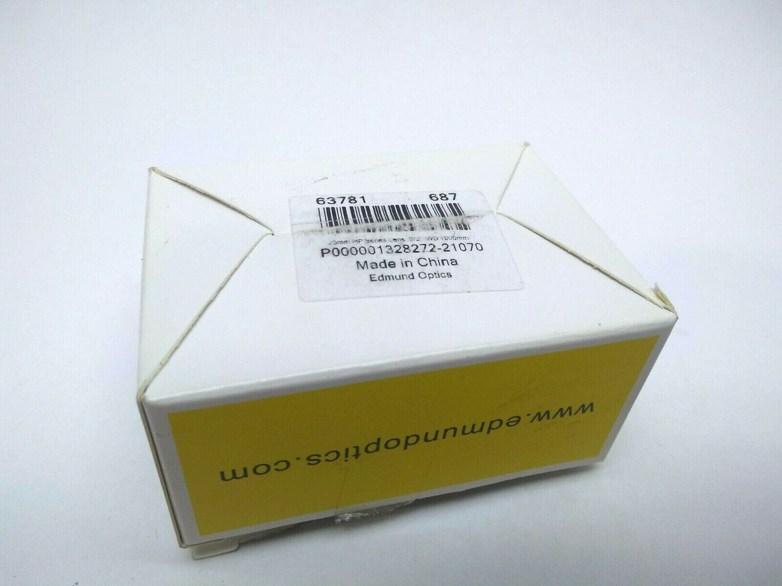 Edmund Optics 63781 HR Series Fixed Focal Length Lens 25mm Primary WD 400-2000mm - Maverick Industrial Sales