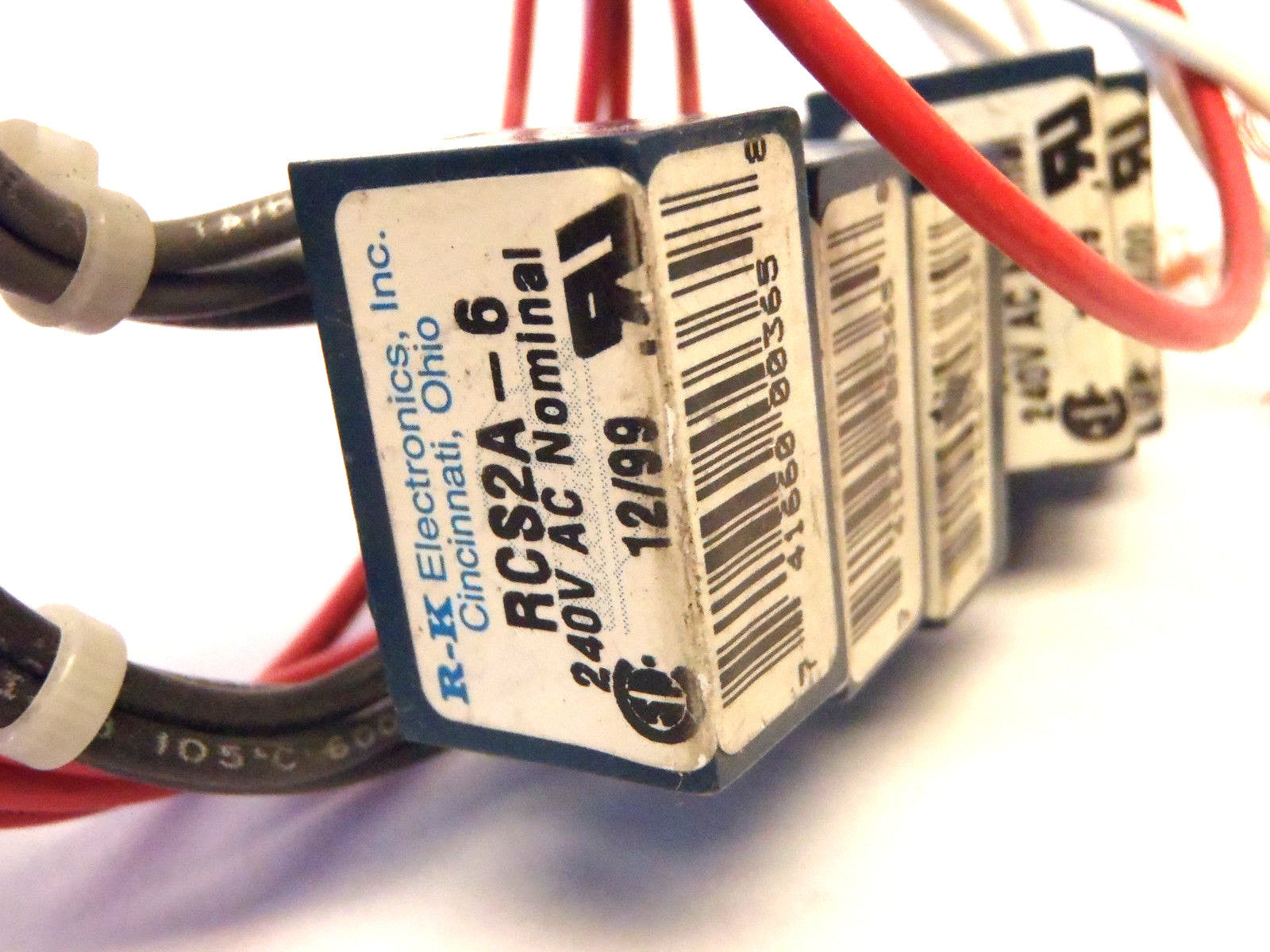 R-K Electronics RCS2A-6 240 VAC Surge Suppressor LOT OF 5 - Used - Maverick Industrial Sales