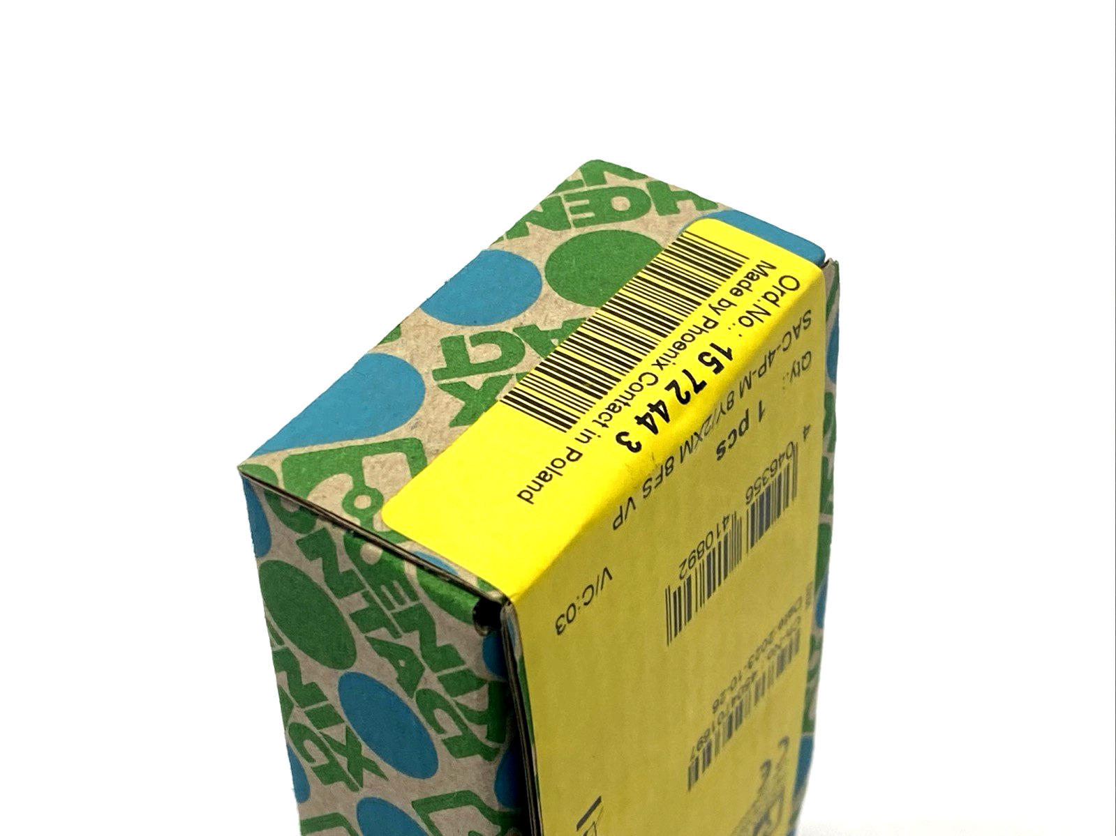 Phoenix Contact SAC-4P-M 8Y/2XM 8FS VP Y Distributor Connector M8 1572443 - Maverick Industrial Sales
