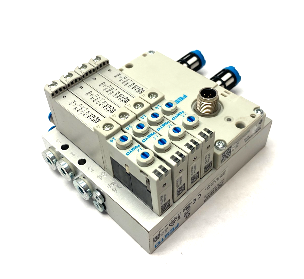 Festo VTUG-10-VRLK-B1T-G18L-UL-Q6S-4G Valve Manifold Terminal 573606 - Maverick Industrial Sales