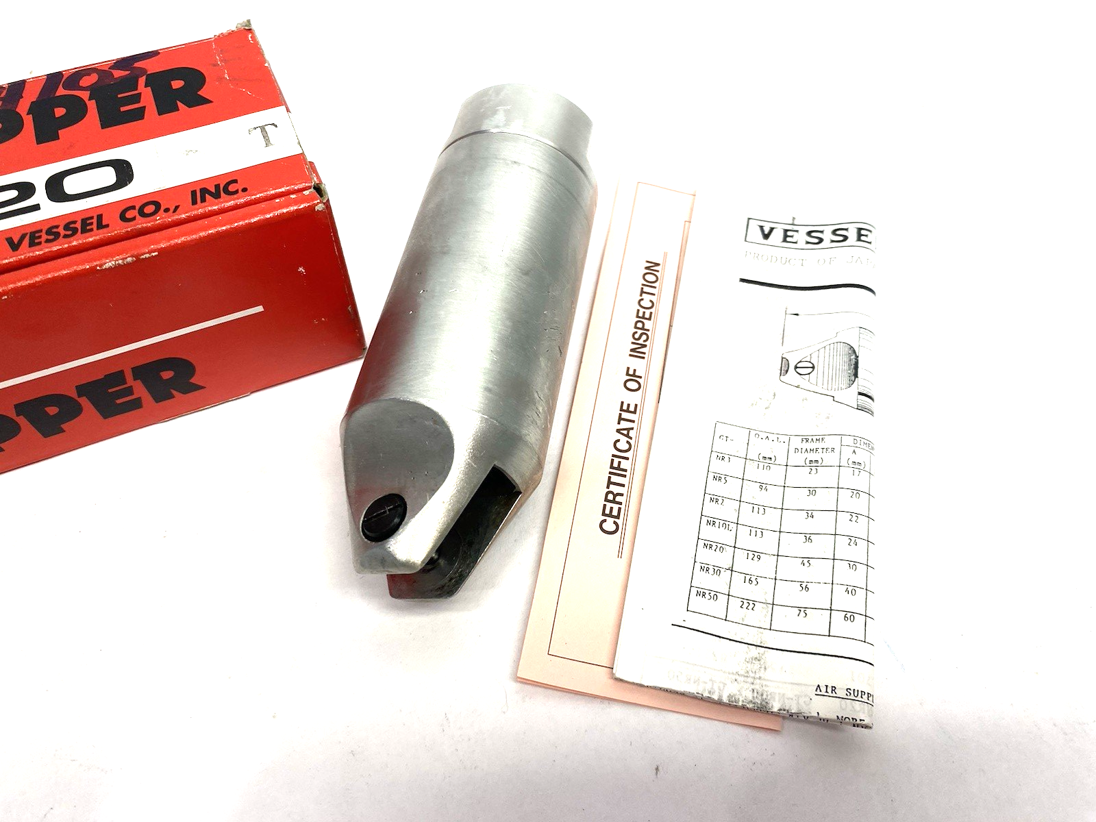 GT-NR20 | Vessel Hand Held Air Nipper - Used - Maverick Industrial Sales