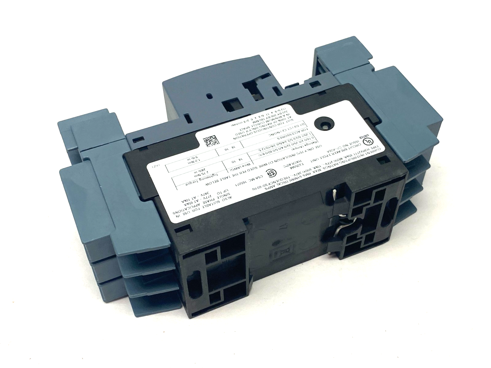 Siemens 3RV2711-1ED10 SIRIUS Motor Starter Circuit Breaker Frame Size S00 - Maverick Industrial Sales