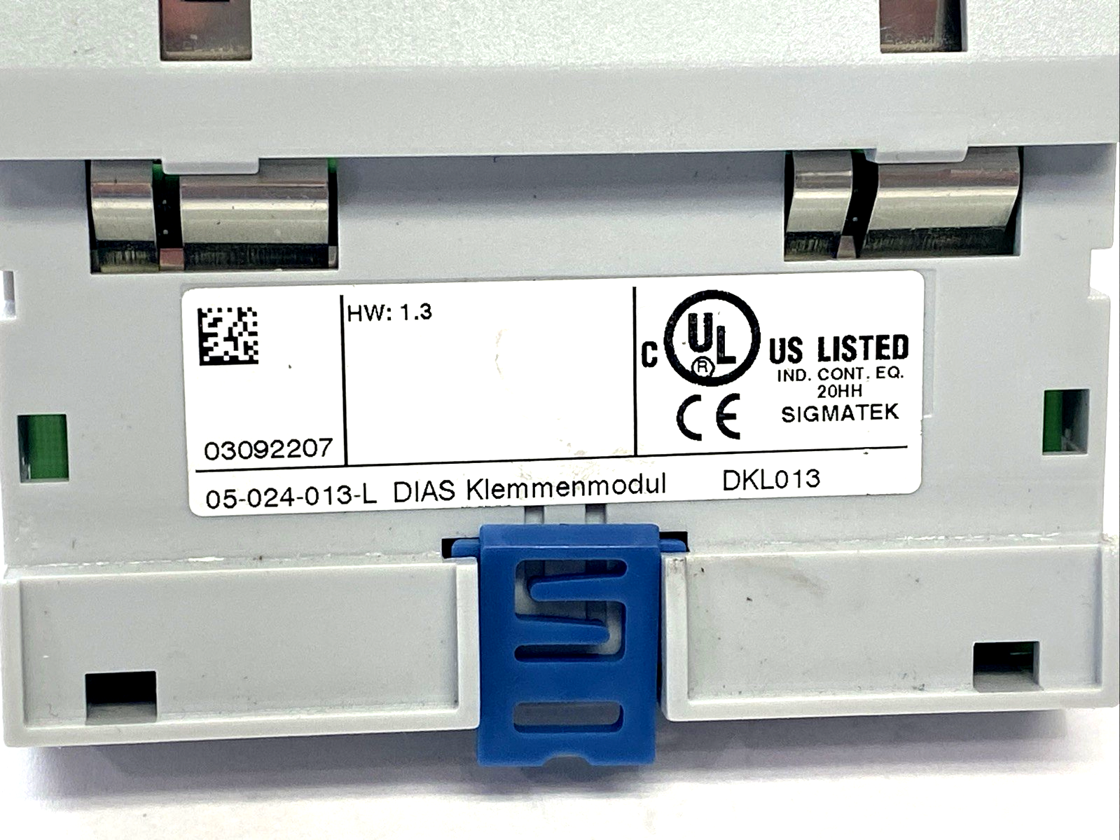 05-024-013-L | Sigmatek DKL 013 DIAS DDM Base Module/Terminal Module - New – Open box - Maverick Industrial Sales
