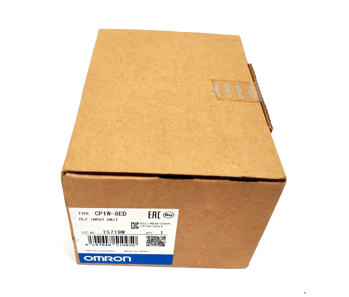 Omron CP1W-8ED 8-Point Digital Input, I/O Expansion Unit 8 x 24VDC PNP/NPN - Maverick Industrial Sales