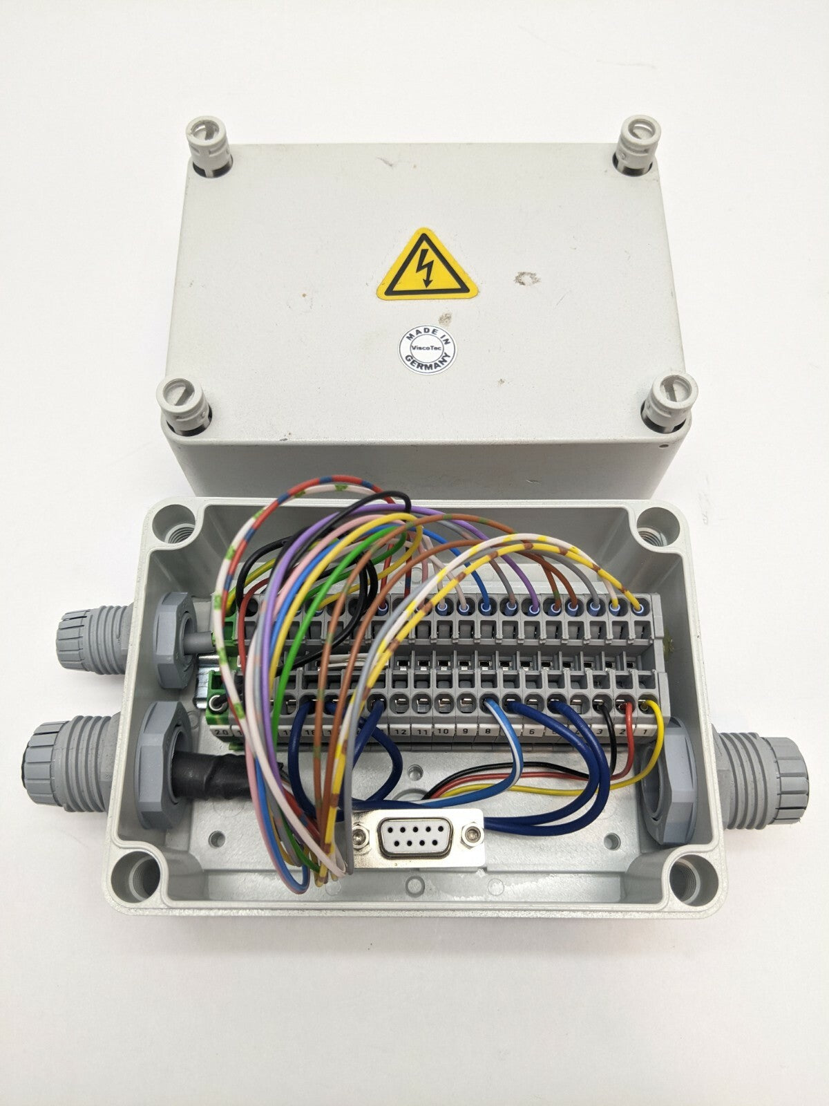 Viscotec ViscoPro-C Control Box Enclosure 4-3/4" x 3.5" x 3" Rittal E245292 - Maverick Industrial Sales