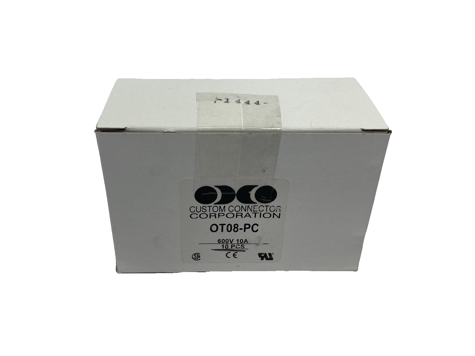 Custom Connector OT08-PC Relay Socket 8-Pin 10A DIN Mount, BOX OF 10 - Maverick Industrial Sales
