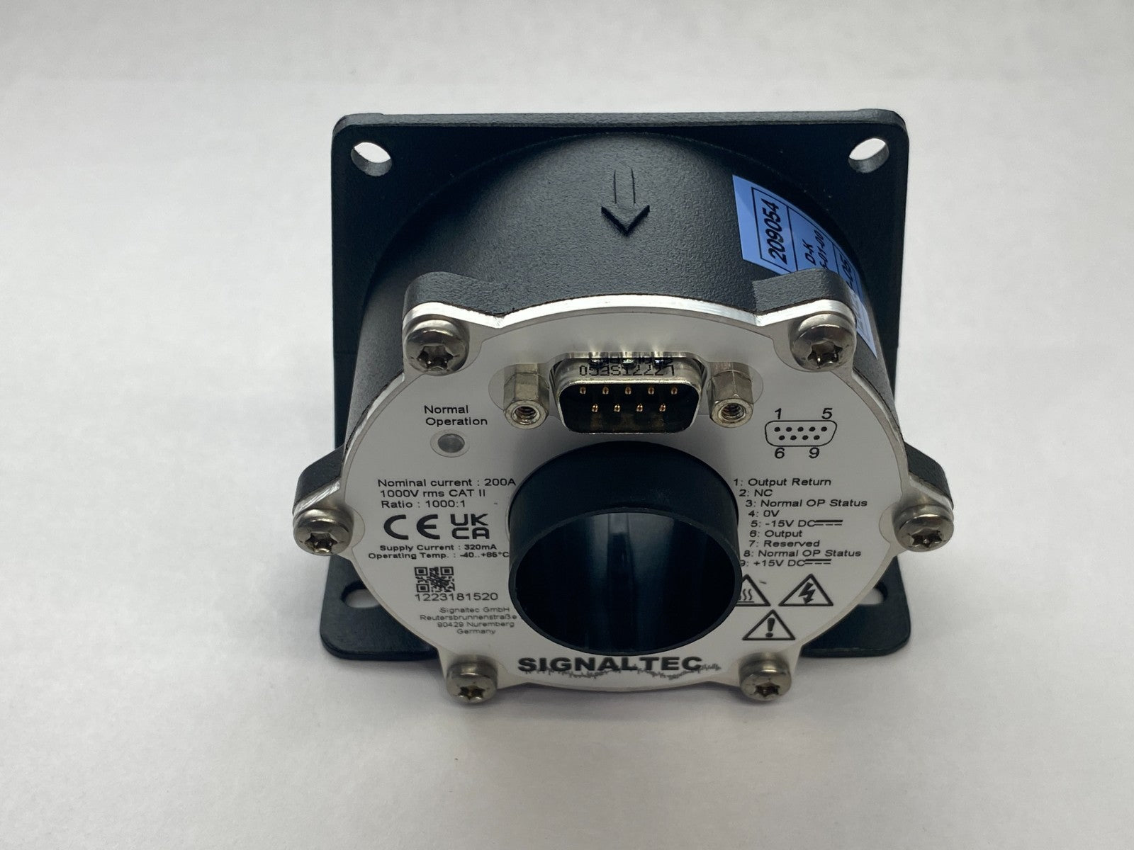 Signaltec CT 200 High-Precision Current Transducer 1000:1 1000V Rms CAT II 200A - Maverick Industrial Sales