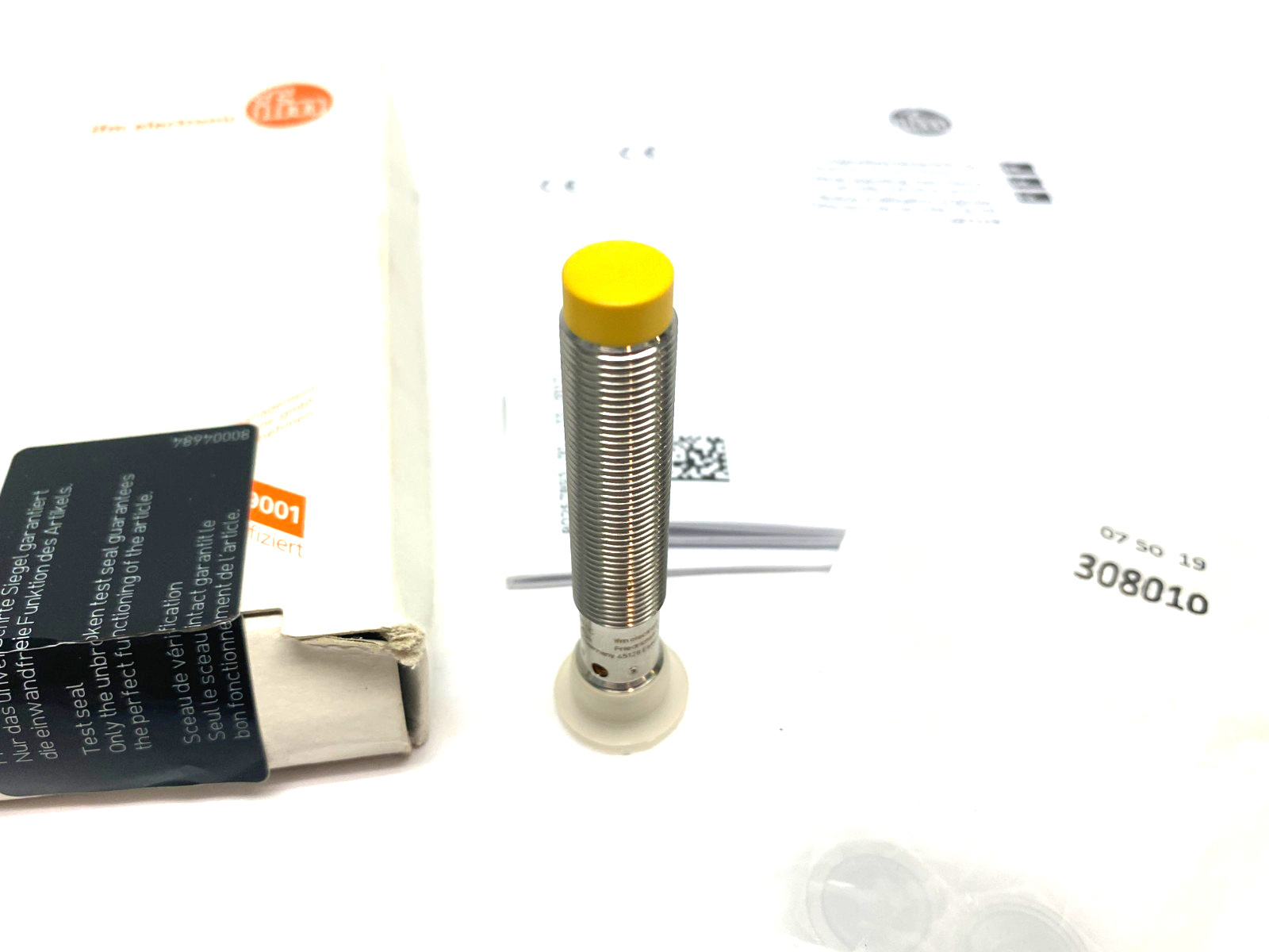 Ifm GF711S Fail-Safe Inductive Proximity Sensor GIFA4004-2PS/SIL2/V4A/US - Maverick Industrial Sales