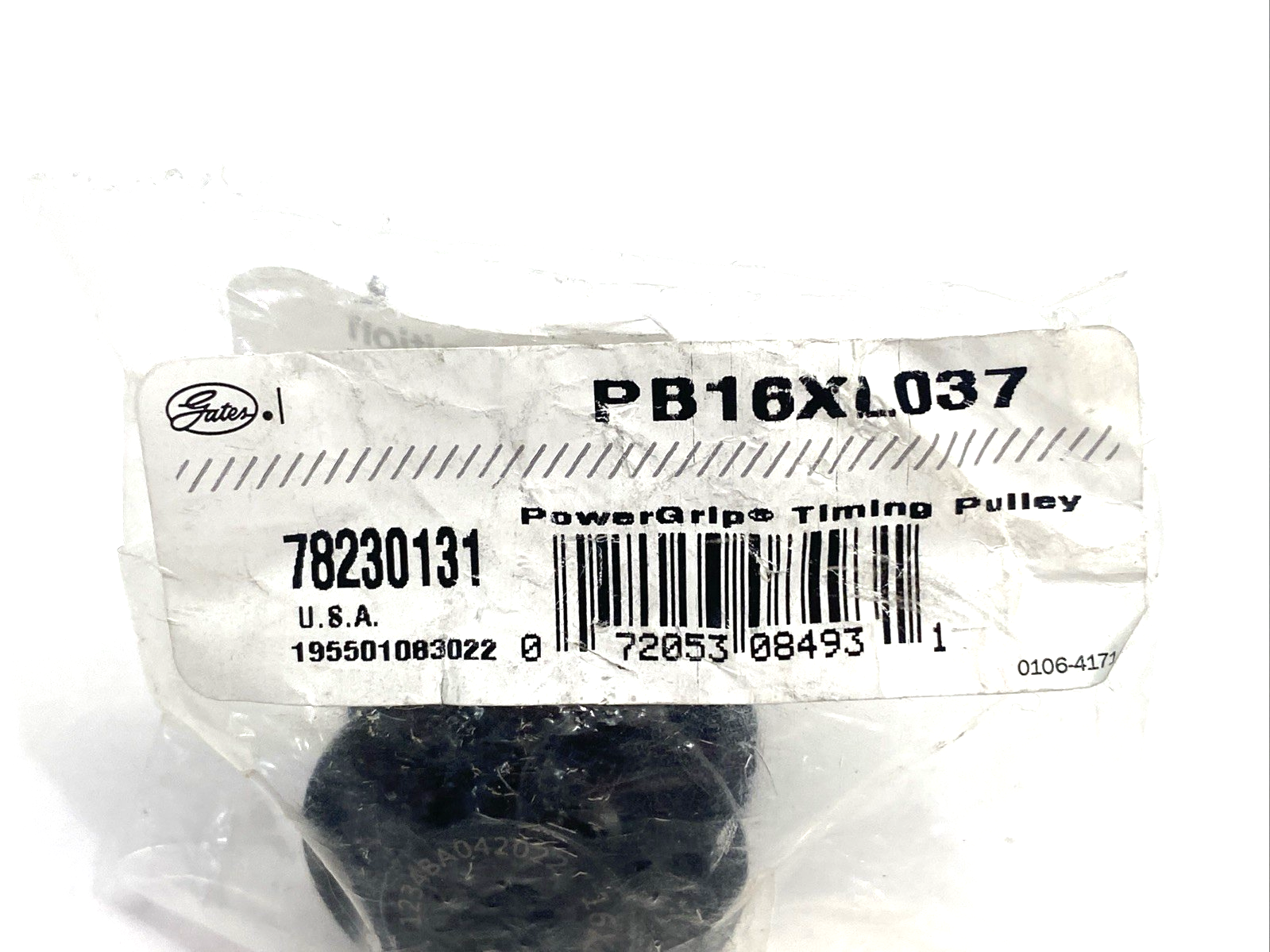 Gates PB16XL037 PowerGrip Timing Pulley 78230131 - Maverick Industrial Sales