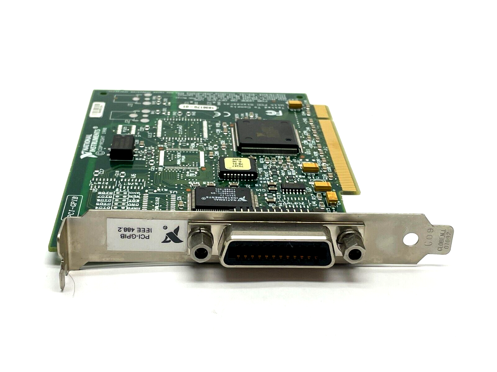 National Instruments 778033-01 PCI-GPIB+ Instrument Control Card 183617G-01 - Maverick Industrial Sales