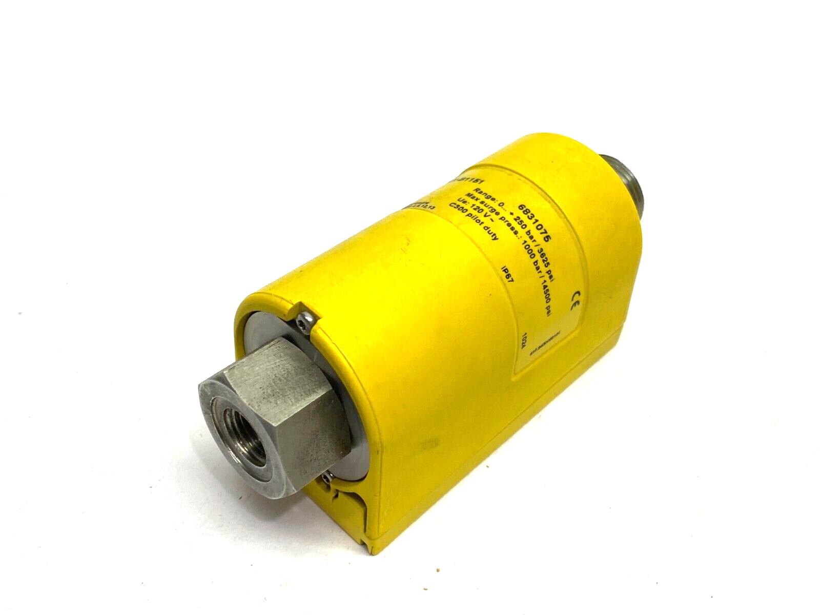 Turck PC250-Gi1/4A1M-ARX-B1151 Pressure Sensor with Relay Output 6831075 - Maverick Industrial Sales