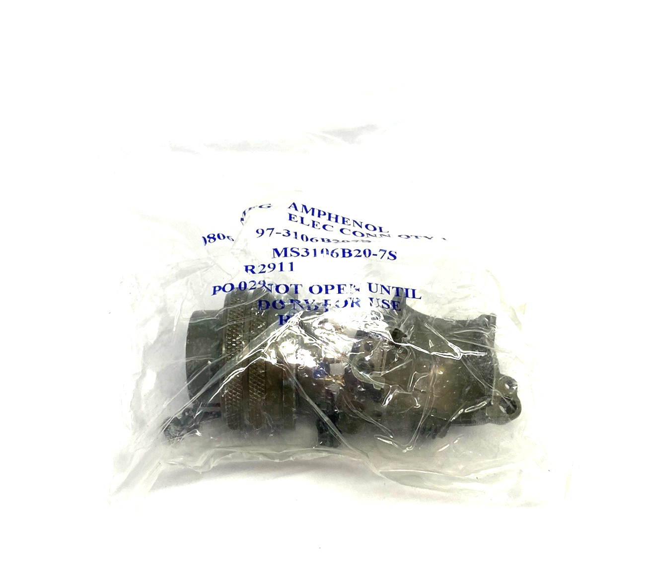 Amphenol 97-3106B-20-7S Circ Conn MIL-DTL-5015 General Duty Style MS3106B20-7S - Maverick Industrial Sales