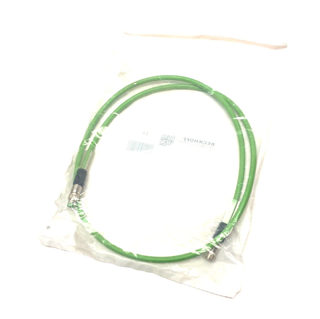 Beckhoff ZK1090-3132-0010 Double Ended EtherCAT Power Cable M8 4-Pin 1m 096672 - Maverick Industrial Sales