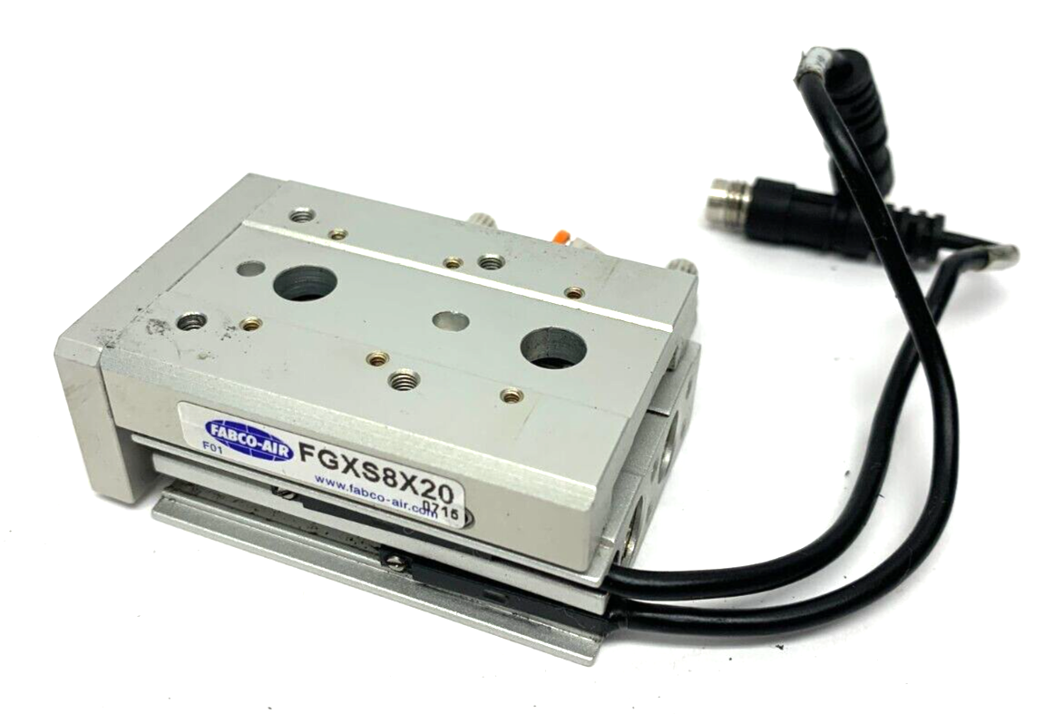 Fabco FGXS8X20 FGXS Series Air Slide Table 8mm Bore 20mm Stroke - Maverick Industrial Sales
