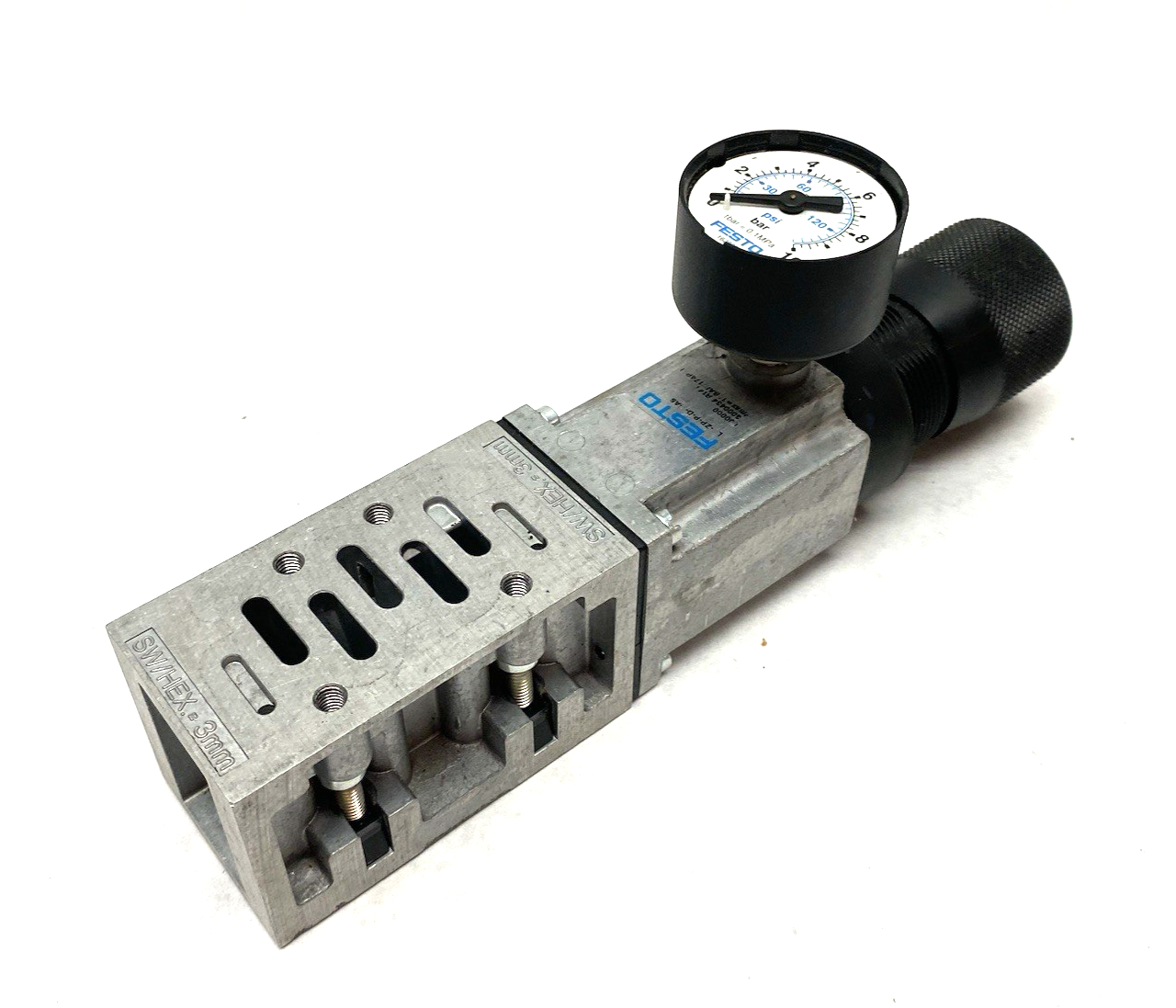 Festo LR-ZP-P-D-1-AS Intermediate Pressure Regulator Plate 13000434 - Maverick Industrial Sales