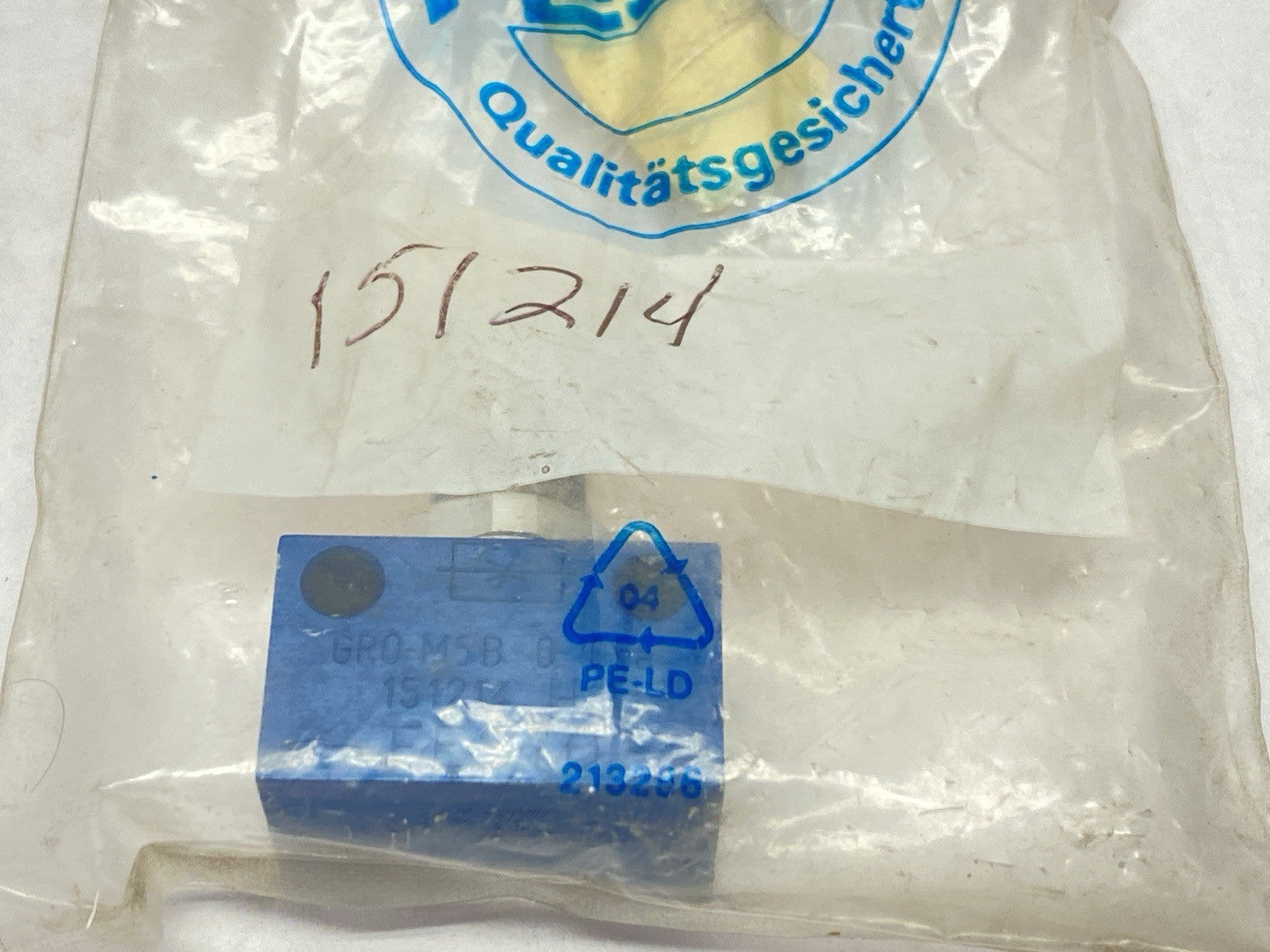 Festo GRO-M5-B Throttle Valve 151214 - Maverick Industrial Sales