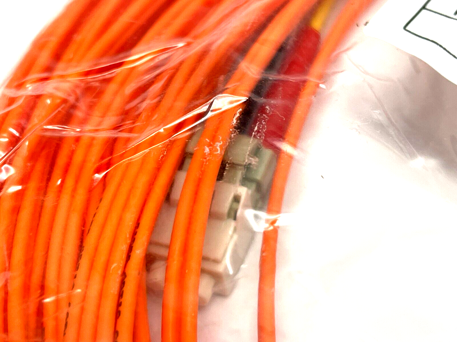 Black Box FOCMP62-015M-LCLC-OR Fiber Patch Cable 15m Length - Maverick Industrial Sales