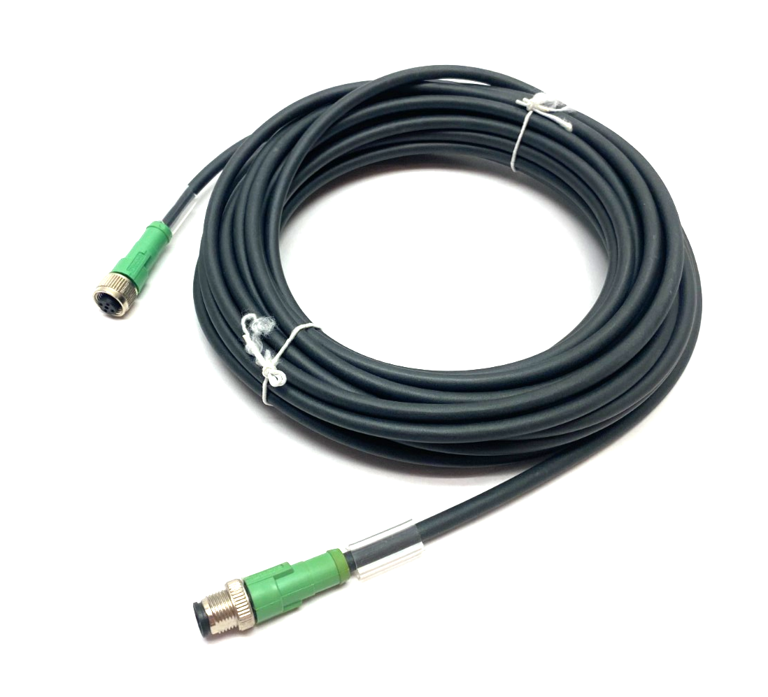 Phoenix Contact SAC-4P-M12MS/10,0-186/M12FS Double Ended Cordset 4-Pos. 1509571 - Maverick Industrial Sales