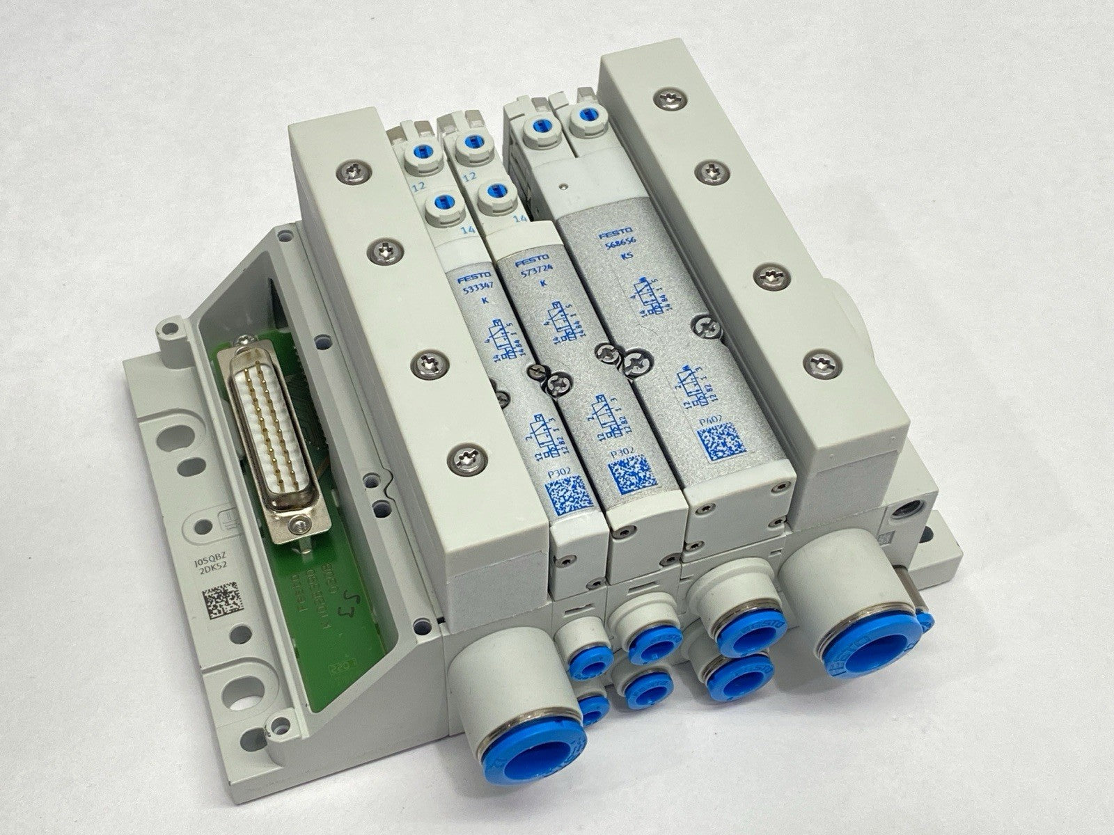 Festo 34P-MS6-SFEJBGABBCCD-UAETSBU-3K Configured Valve Manifold 569926 - Maverick Industrial Sales