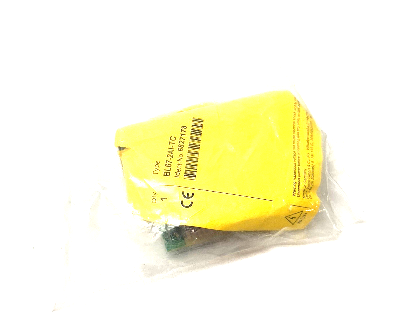 BL67-2AI-TC | Turck Electronic Thermoelement 2 Analog Input Module 6827178 - New - Maverick Industrial Sales