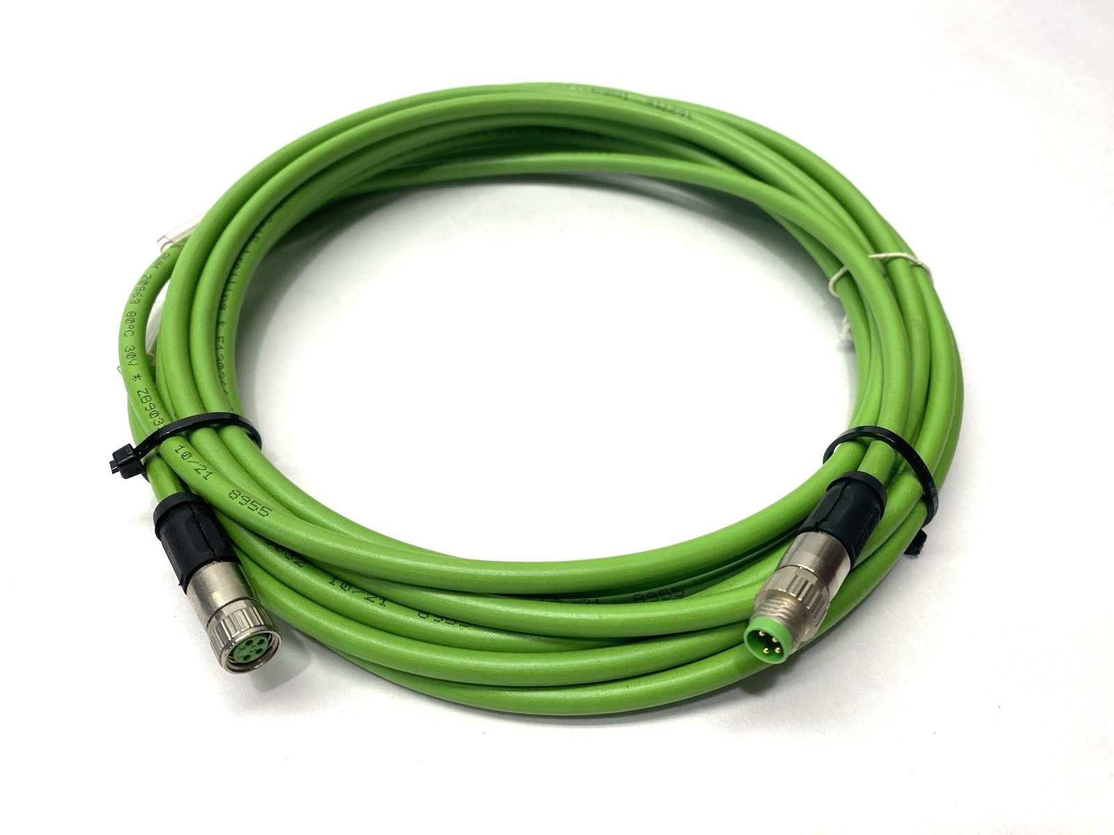 Beckhoff ZK1090-3132-0050 Double-Ended EtherCAT Cordset M8 Male to Female - Maverick Industrial Sales