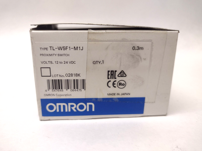 Omron TL-W5F1-M1J 12-24V Proximity Switch 4547648084475 - Maverick Industrial Sales