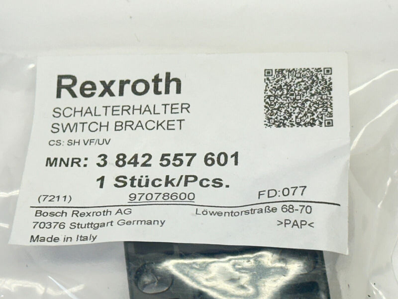 Bosch Rexroth 3842557601 Switch Bracket SH VF/UV LOT OF 2 - Maverick Industrial Sales