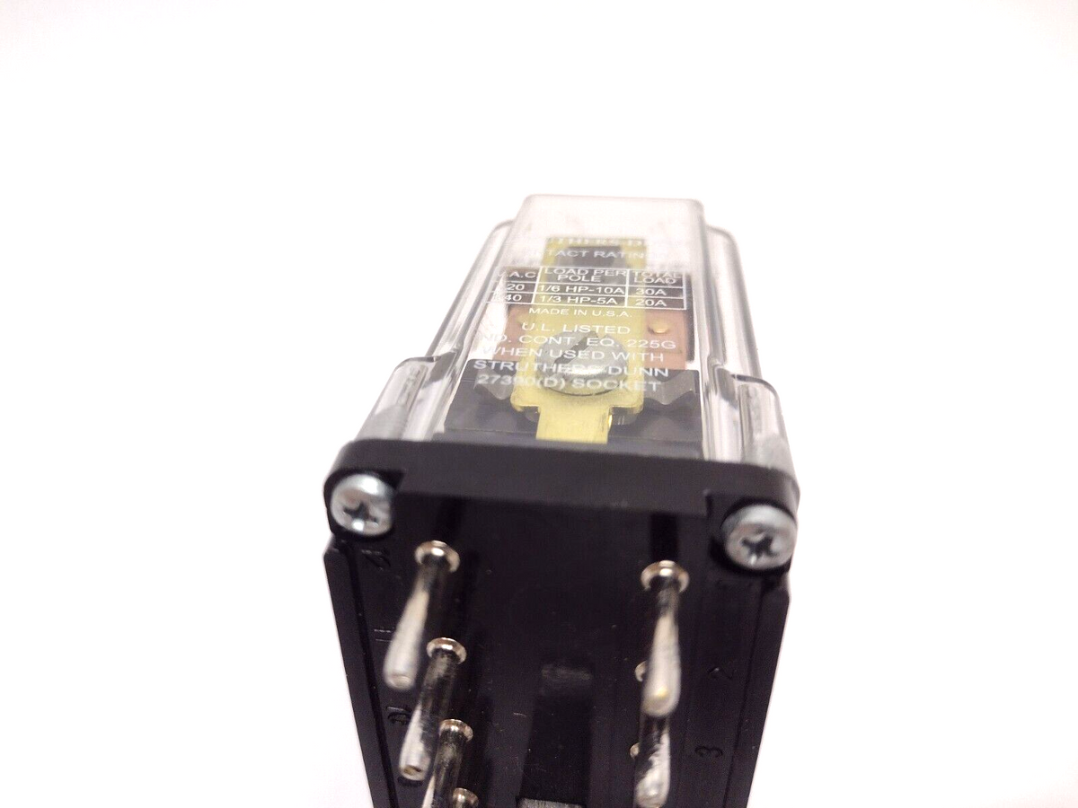 219XBX69PL | Struthers-Dunn Relay 24VDC 10A 120VAC - For parts or not working - Maverick Industrial Sales
