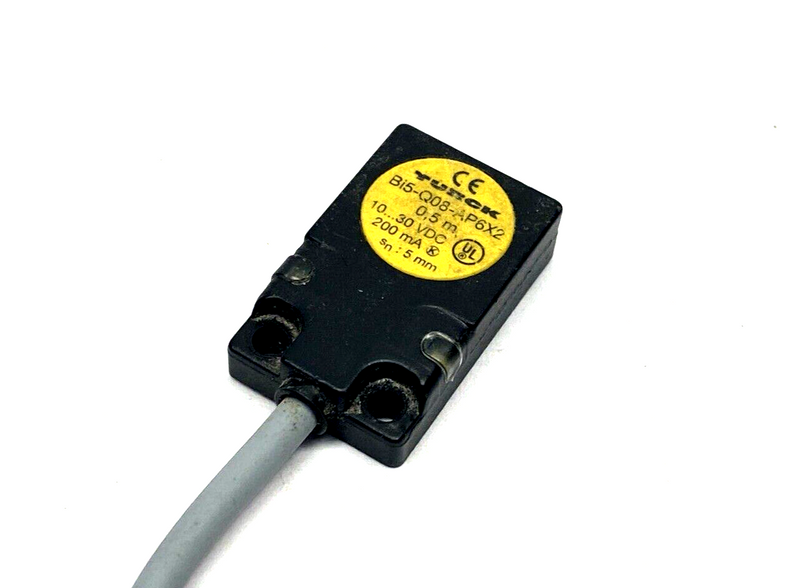 Turck Bi5-Q08-AP6X2 Inductive Proximity Sensor, M8 3-Pin - Maverick Industrial Sales