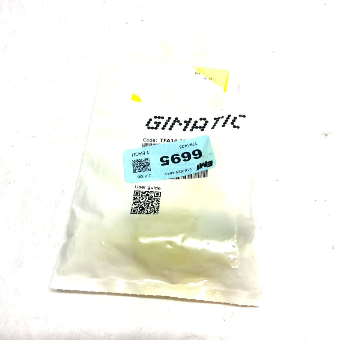 Gimatic TFA14-25 Self-Centering Angular Mini Gripper, 2-Jaws, 2.5/8 bar, M5 - Maverick Industrial Sales