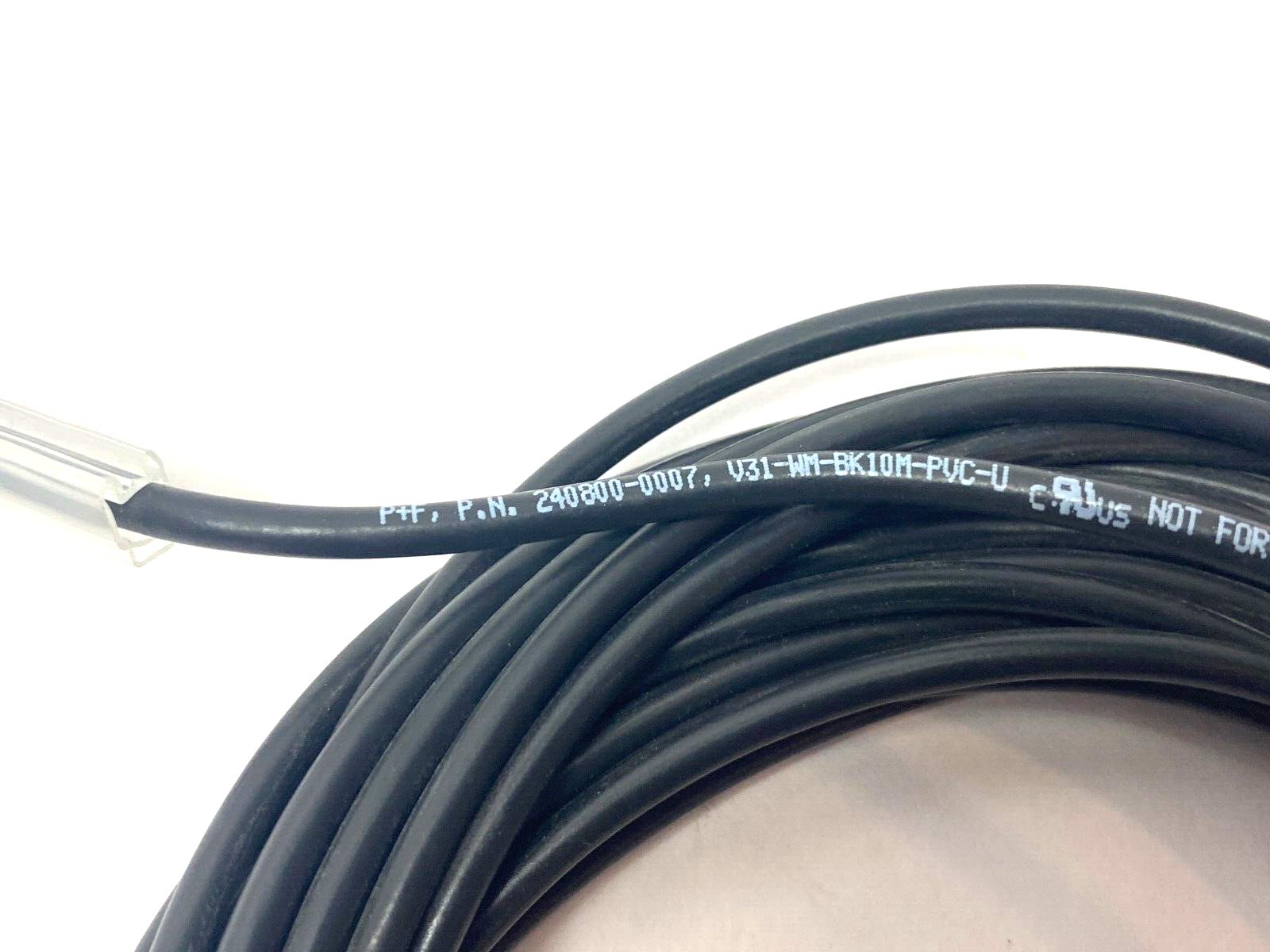 Pepperl+Fuchs V31-WM-BK10M-PVC-U Right Angle Cordset M8 4-Pin 240800-0007 - Maverick Industrial Sales