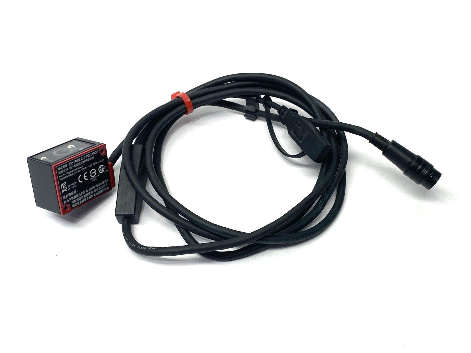 Keyence SR-710 Ultra-Compact Fixed Type Code Reader, Middle Range, 1D/2D - Maverick Industrial Sales