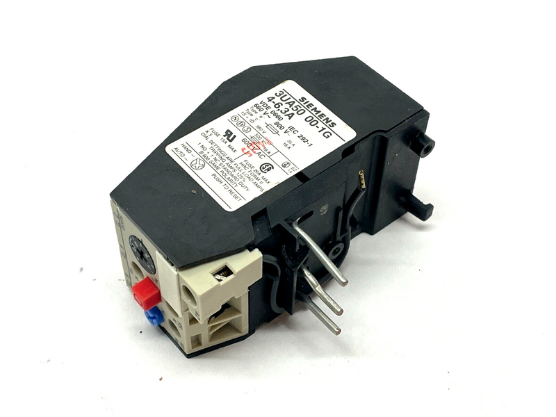 Siemens 3UA5000-1G 4-6,3A Overload Relay - Maverick Industrial Sales