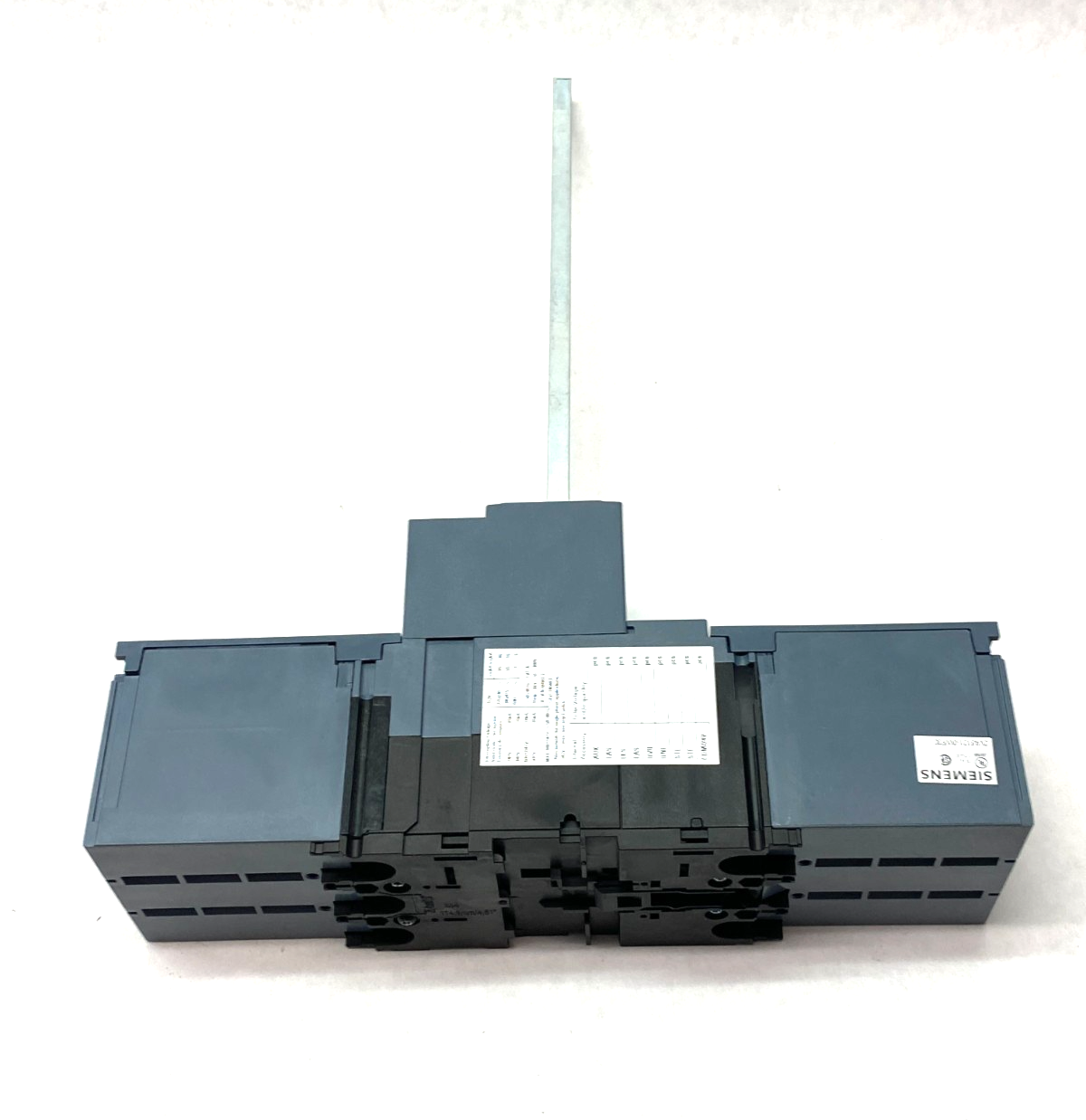 Siemens 3VA5160-5ED36-0AA0 Circuit Breaker 3-Pole w/ 3VA9137-0FK37 Accessory - Maverick Industrial Sales