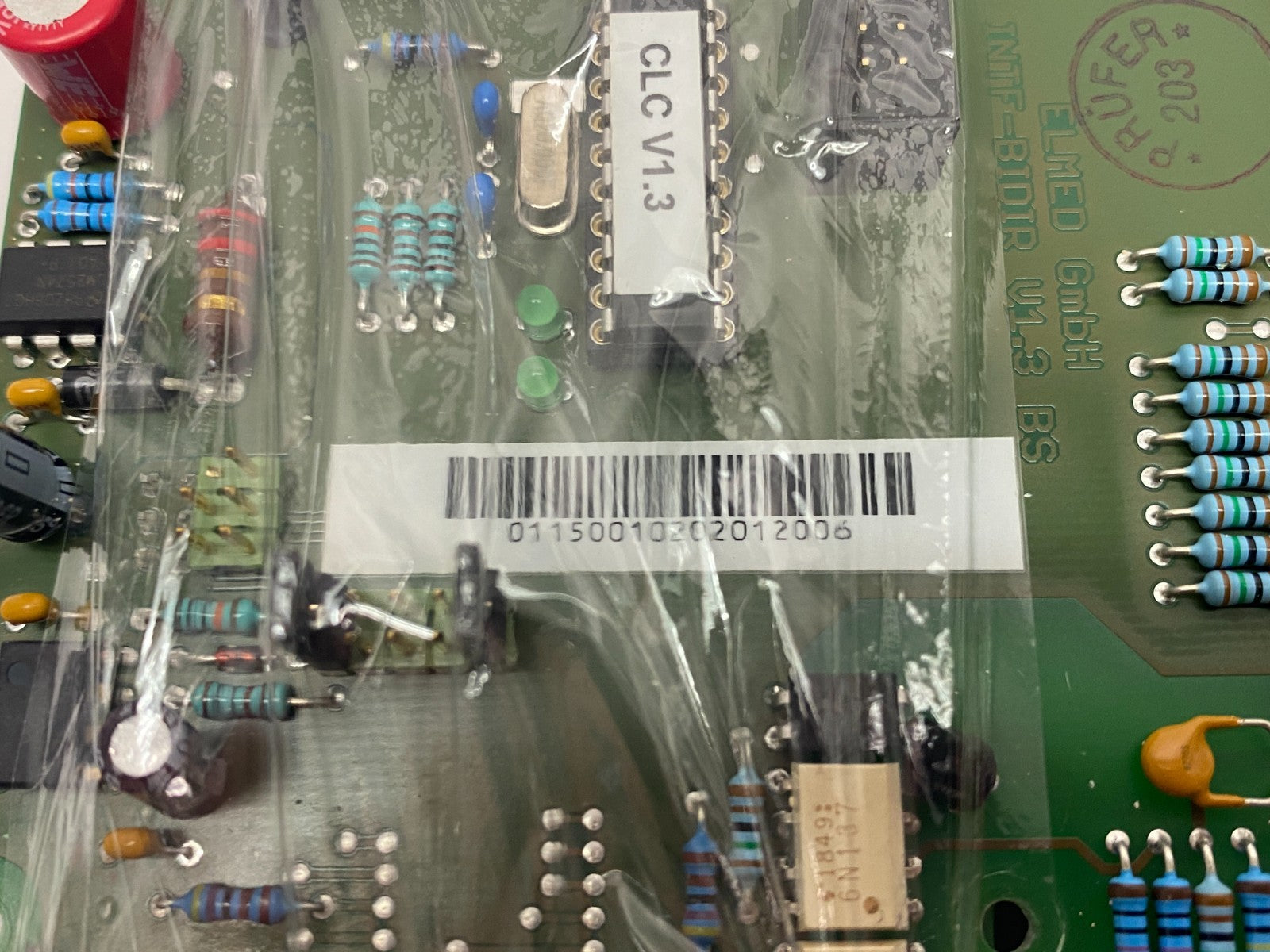 0115001020 | ELMED ISOTEST Holiday Detector Digital Panel Assembly INTF-BIDIR - Used - Maverick Industrial Sales