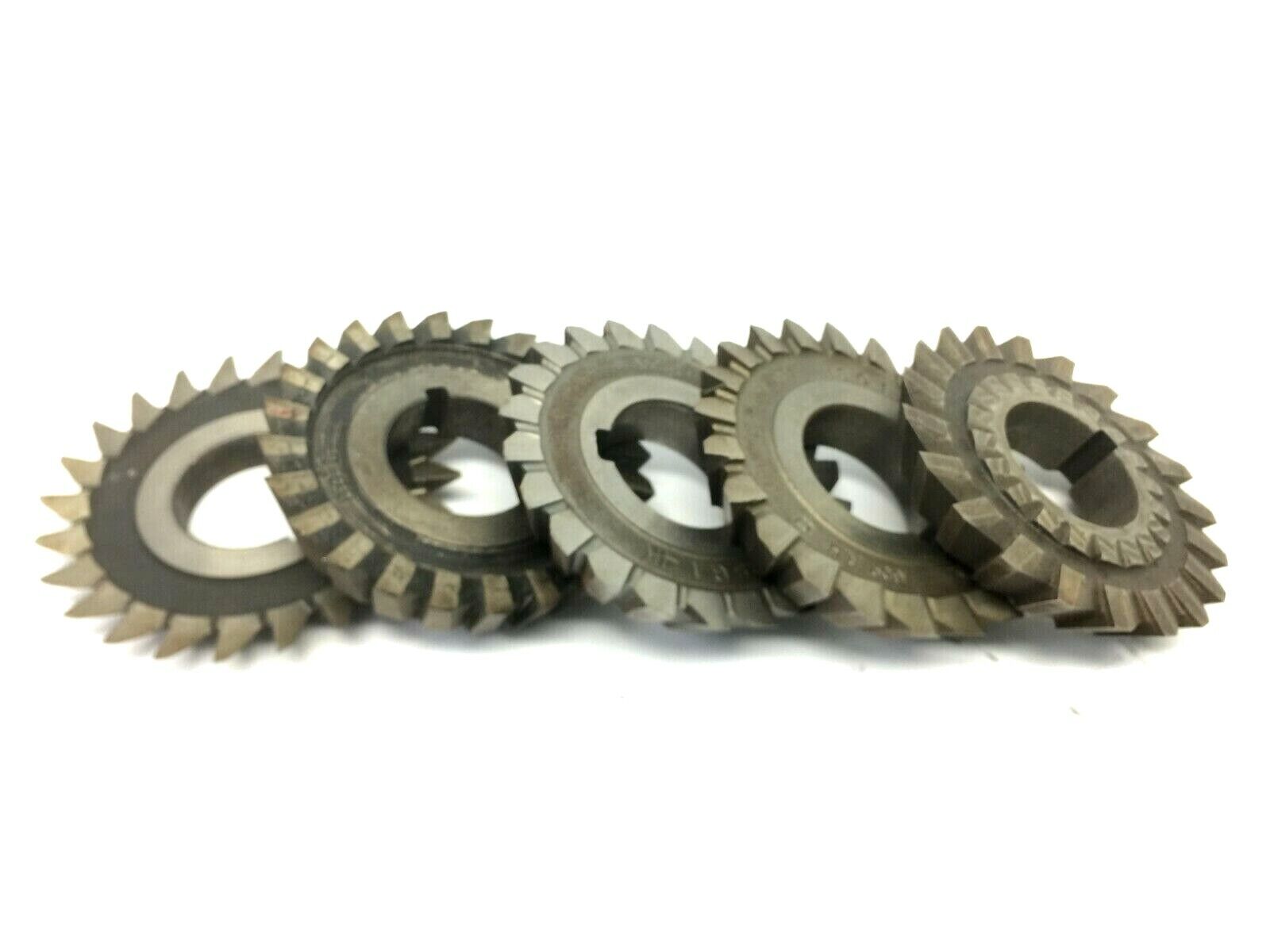 Standard Tool Co. Tapered Side Milling Cutter Blades, 2-1/2"x1" LOT OF 5 CUTTERS - Maverick Industrial Sales