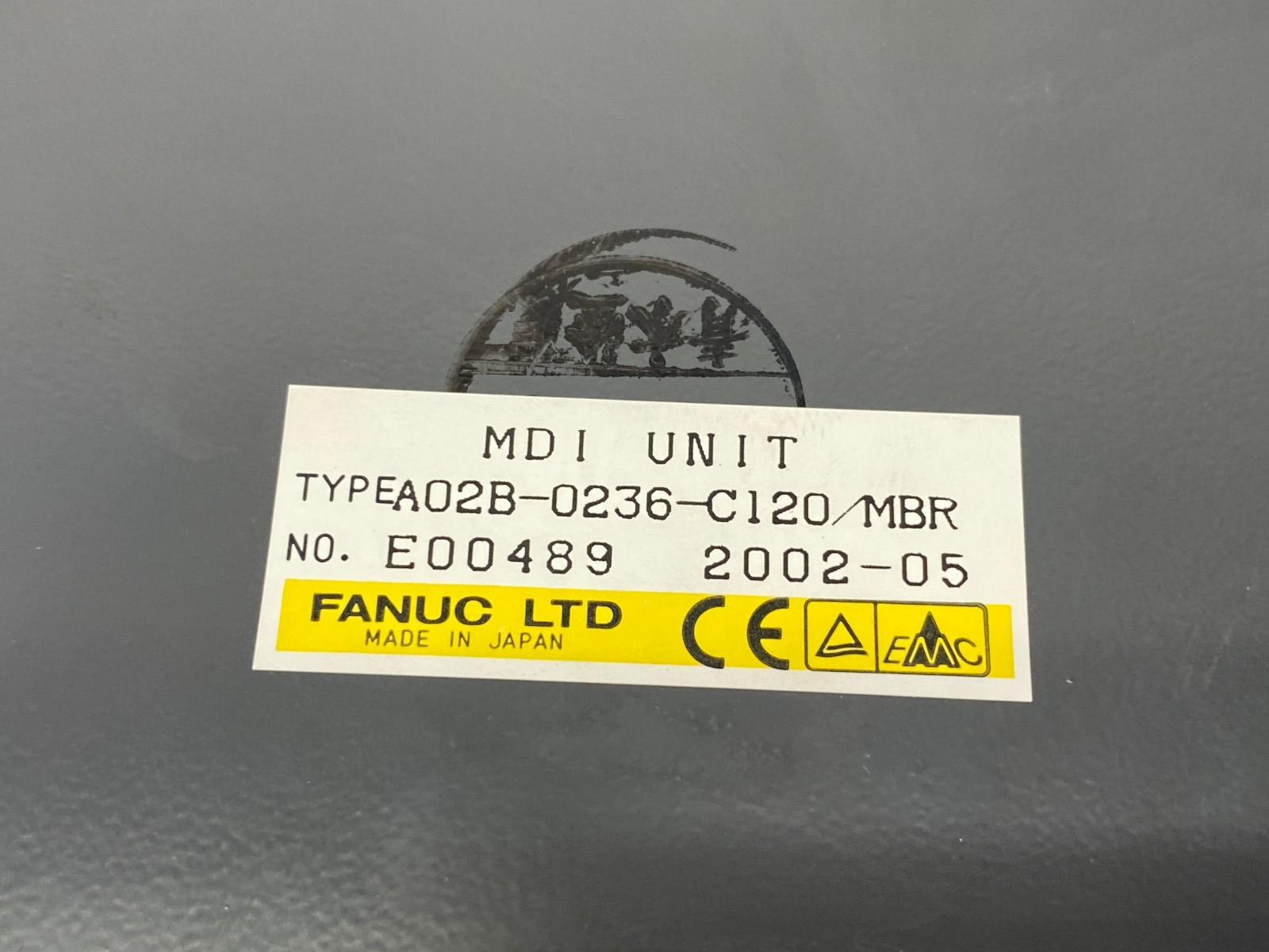 Fanuc A02B-0236-C120/MBR Operator Keypad MDI Interface Unit - Maverick Industrial Sales