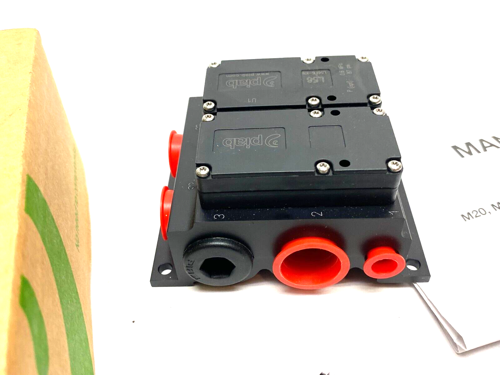 L56F6-KN, 0102797 | Piab 0102797 Vacuum Pump MINI L56, Conn. K, NBR Seals, L56F6-KN - New – Open box - Maverick Industrial Sales