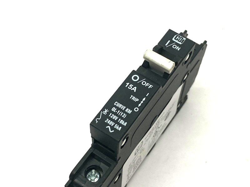 CBI QL18KM15 Circuit Breaker 1-Pole 15A QL-1(13)-DM-KM-15A - Maverick Industrial Sales