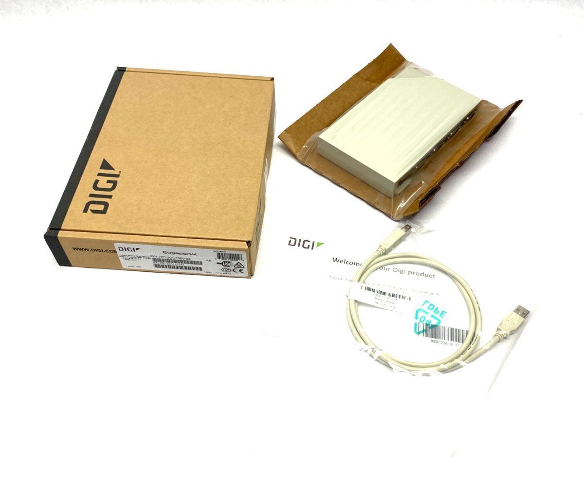 Digi 301-1000-04 Edgeport/4 Converter 4-Port RS-232 serial DB-9 - Maverick Industrial Sales