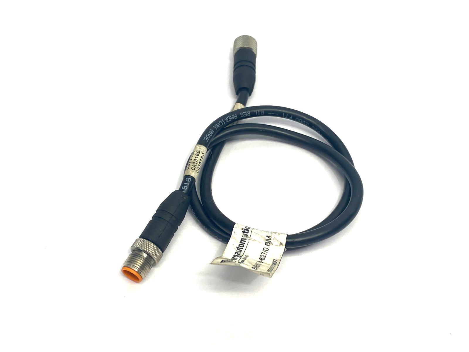 Lumberg RST 8-RKT 8-627/0.6M Double Ended 8-Pin Cordset M to F 600001997 - Maverick Industrial Sales