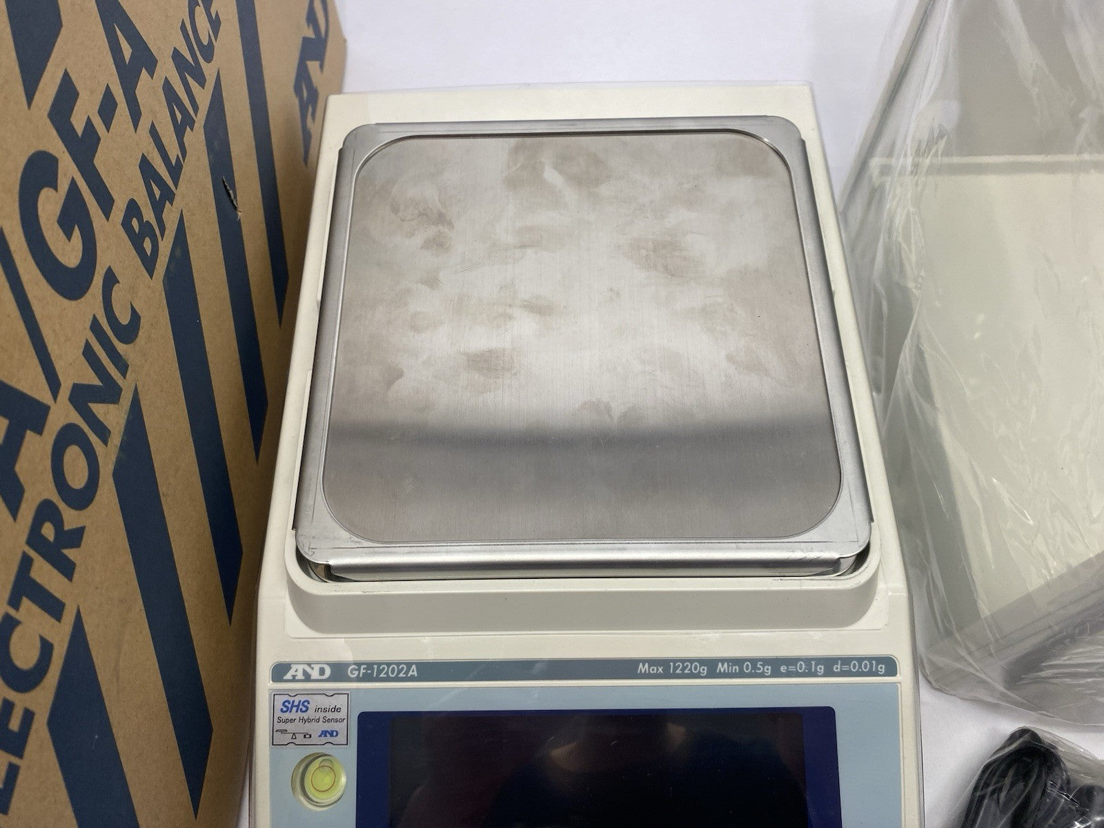 GF1202A | AND Weighing Apollo Precision Balance 1200g x 0.01g Ext. Calibration - Used - Maverick Industrial Sales